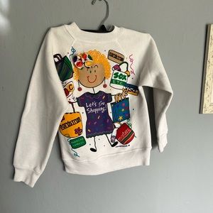 Vintage Cockadoodles girls sweatshirt